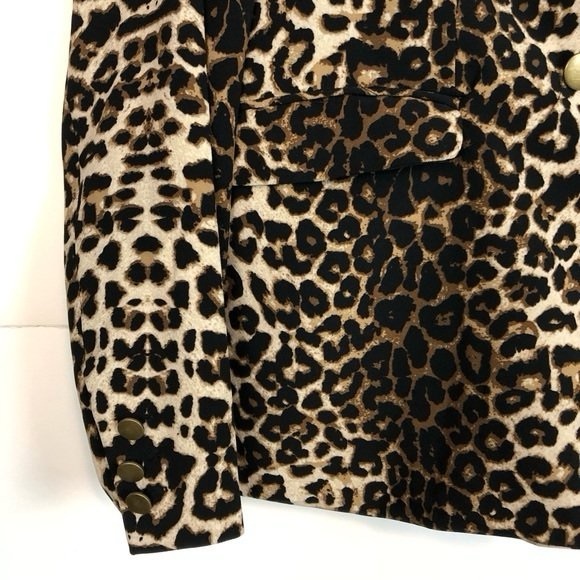 Carolina Belle Double Breasted Leopard Jacket XL - Picture 2 of 7